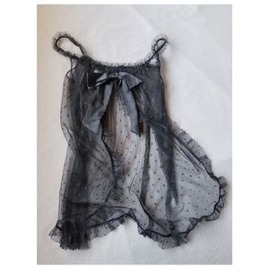 Victoria's Secret Point D'esprit Babydoll Lingerie